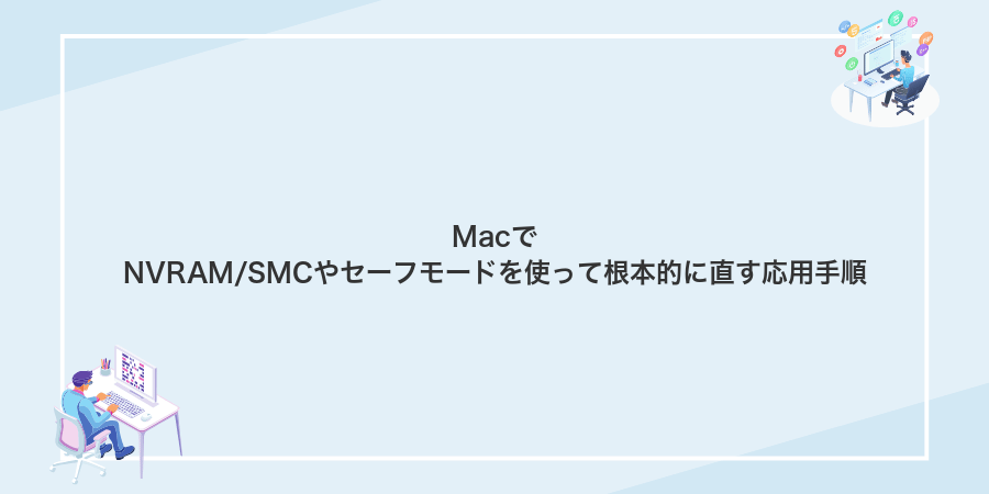 MacでNVRAM/SMCやセーフモードを使って根本的に直す応用手順