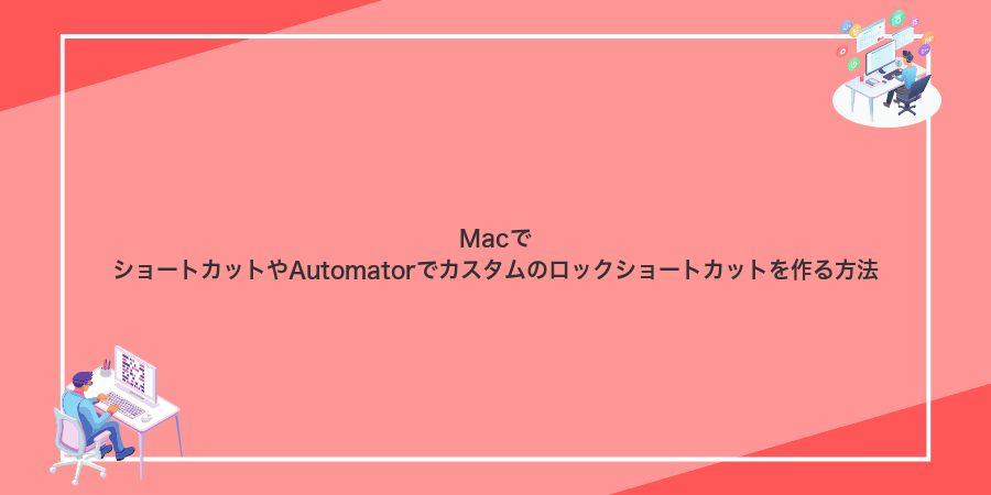 MacでショートカットやAutomatorでカスタムのロックショートカットを作る方法