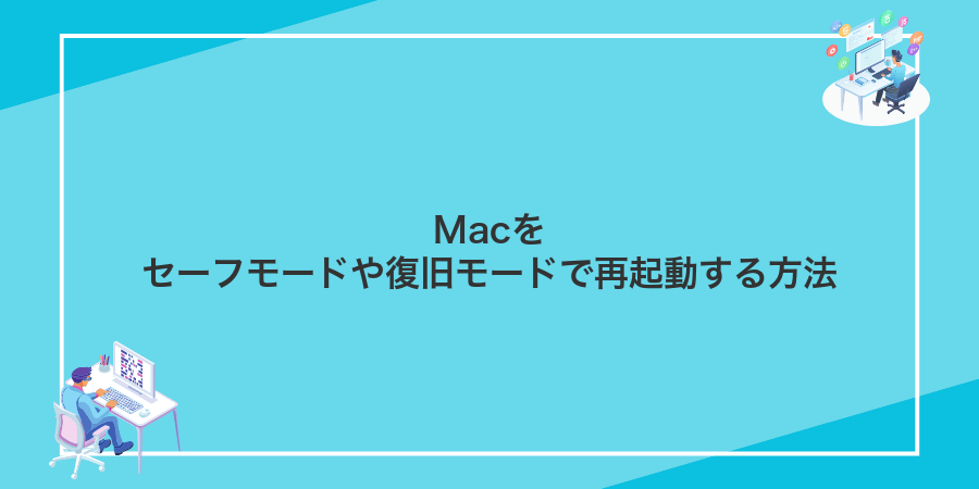 Macをセーフモードや復旧モードで再起動する方法