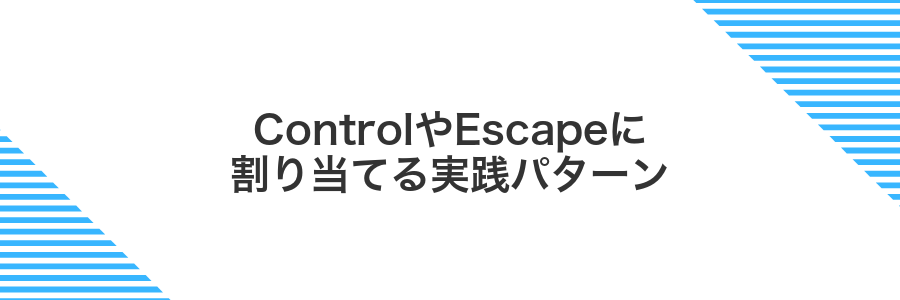ControlやEscapeに割り当てる実践パターン