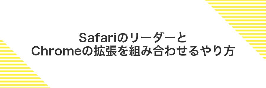 SafariのリーダーとChromeの拡張を組み合わせるやり方